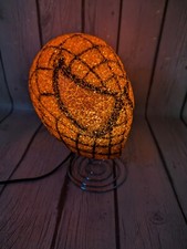2006 Marvel Spider-Man Eva Lamp Night Light Bobble Head Type Collectible TESTED