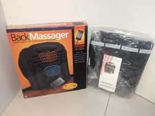 Back Massager Lumbar Support W/Soothing Heat  Vibration Home, Office, Car