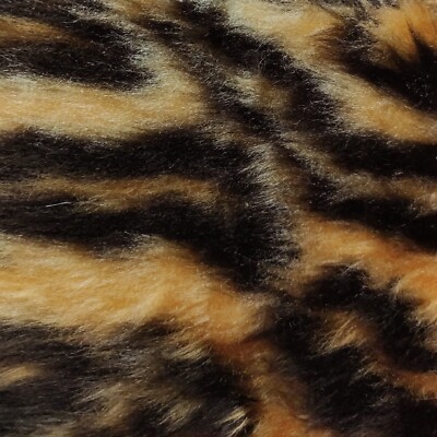 Jaguar - Jacquard Pelz Stoff - R2 Qualität Animal Print