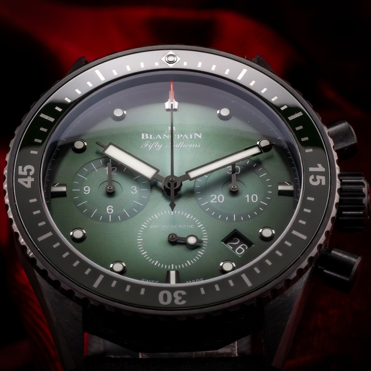 Blancpain Fifty Fathoms Bathyscaphe Chronographe Flyback Complete