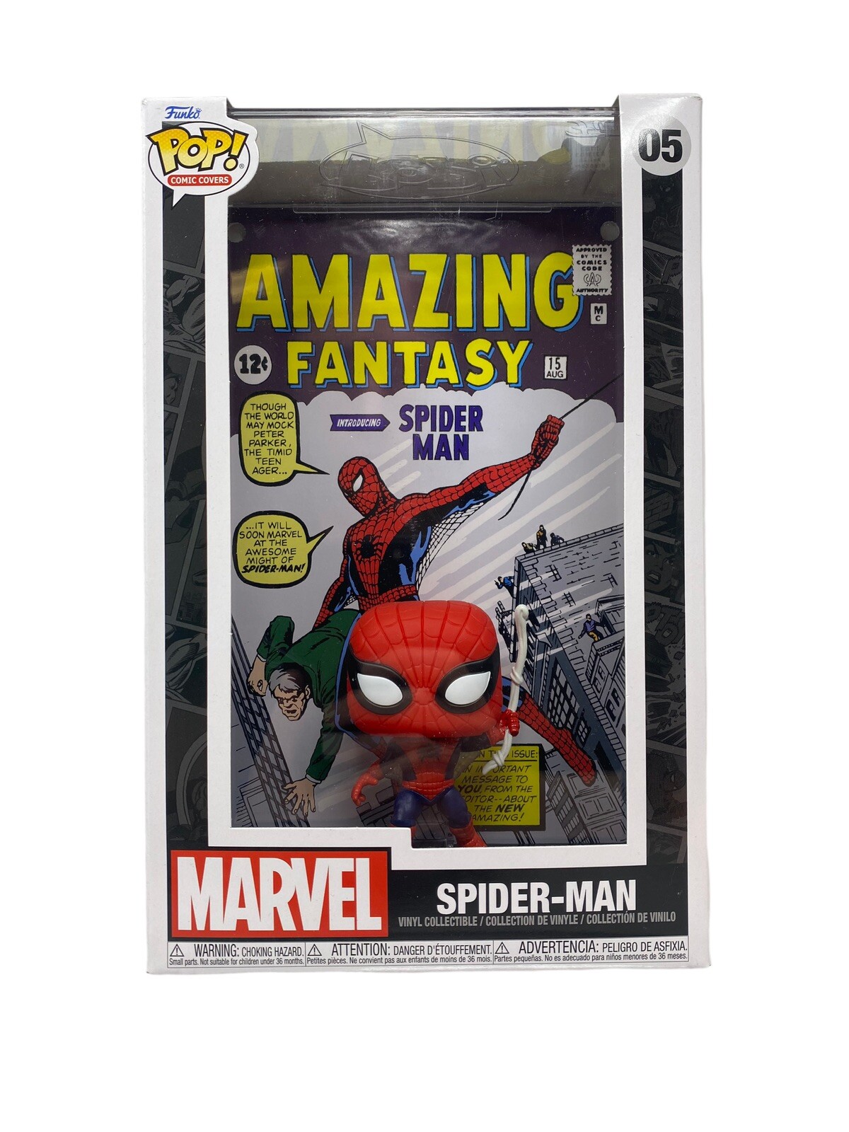 Sale Funko Pop! Comic Covers Marvel Spider-Man #05