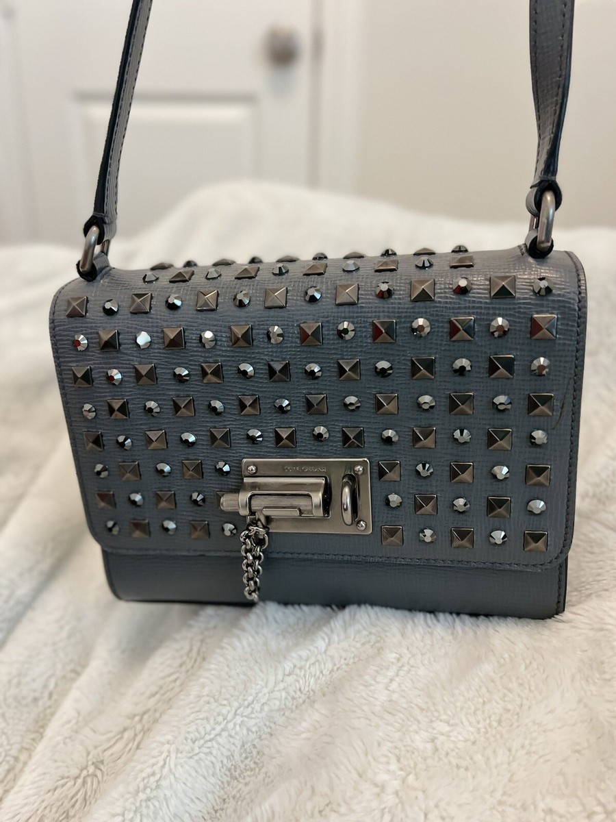 Dolce & Gabbana Monica Studded Lock Satchel Shoulder Bag Dolce & Gabbana Monica Studded Lock Satchel Shoulder Bag