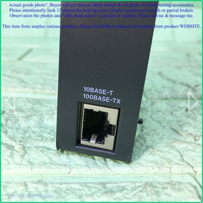 KEYENCE KV-LE20A, PLC ETHERNET Module as photo, sn:0082, lφo