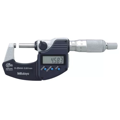 [New] Mitutoyo / 293-240-30 / Digimatic Outside Micrometer, 0-25/0.001mm