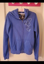 Small Blue Victoria's Secret PINK hoodie sweatshirt vintage y2k