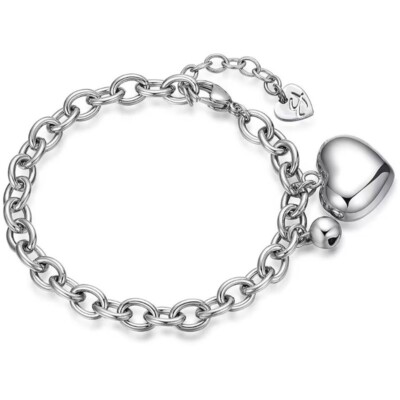 LIEBESKIND BERLIN Bracciale Donna In Acciaio Inox Oro Rosa, 16+5 Cm, Con Chiusura A Moschettone, Regalo In Confezione Originale - 2