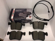 Front Brake Pads & Sensor Wire For BMW X3 X4 F25 F26  2011-2018 