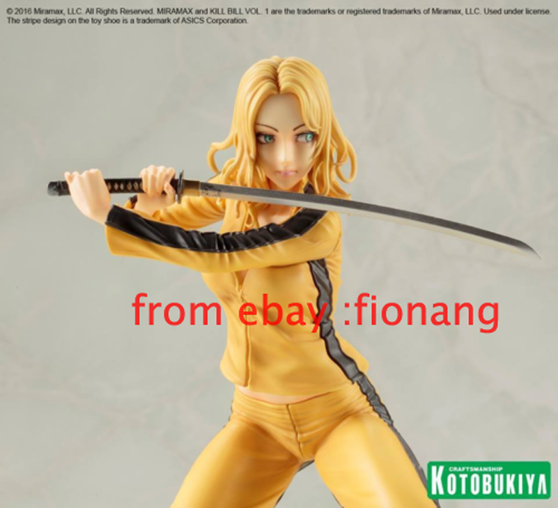 Kotobukiya The Bride Kill Bill Bishoujo Statue Figure Model IN