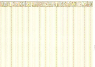 Dollhouse Brodnax Wallpaper Nursery Baby's Room ''Mother Goose'' 1:12 Scale