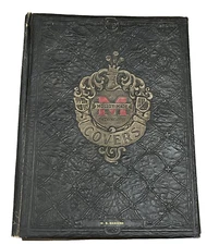 Molloy Made Chicago Covers Leather Embossed Book Cover W.B. Hawkins VTG