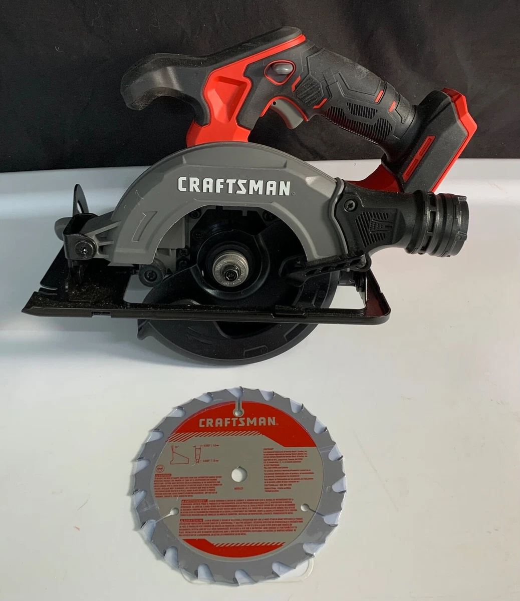 CRAFTSMAN CMCS500 V20 6.5in Cordless Circular Saw Tool Only w