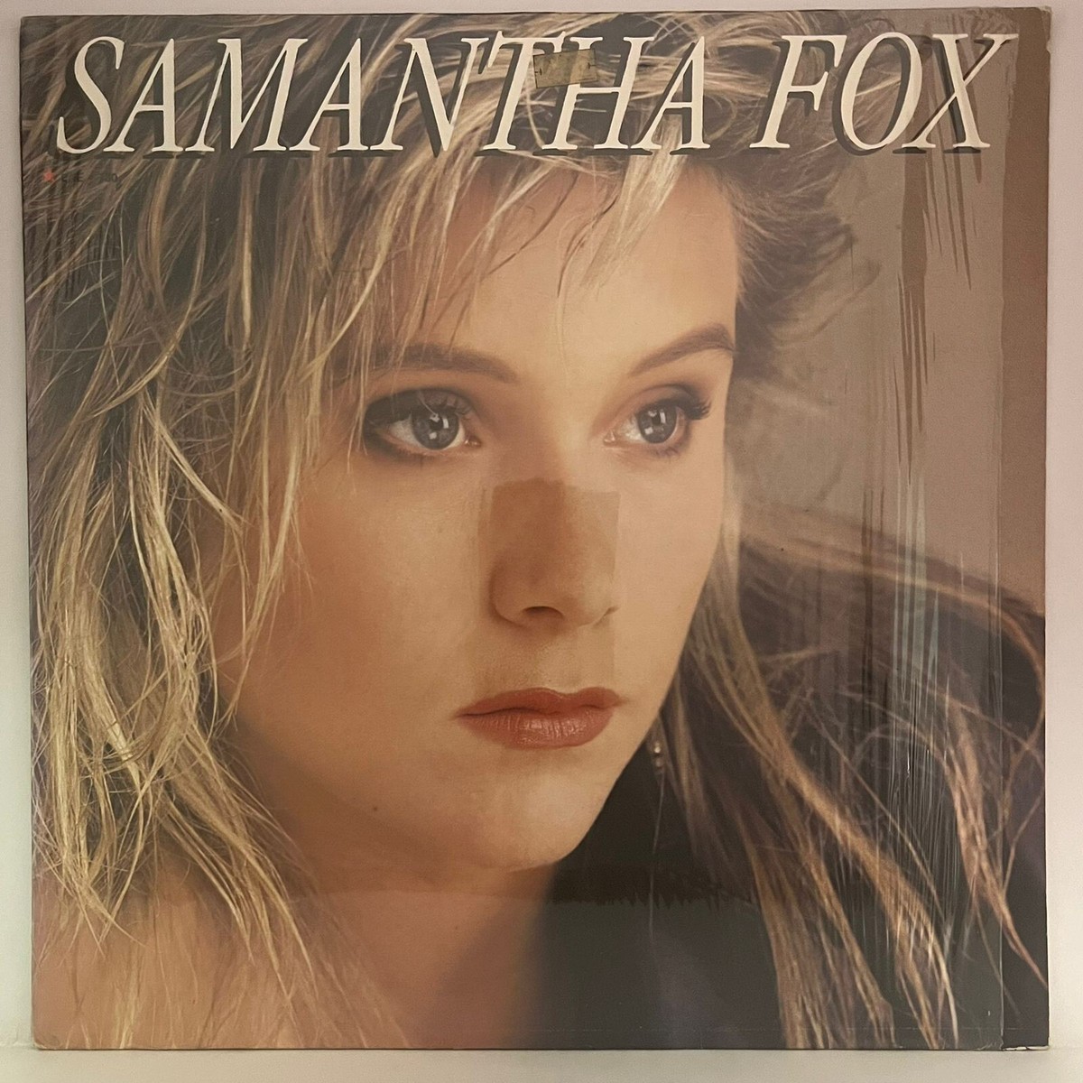 SAMANTHA FOX - 1987 SELF TITLED - MEXICAN LP ALBUM + INSERT, SYNTH