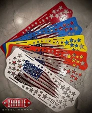 Polaris Slingshot Front Center Grille American Tattered Flag 2 Piece (2015-2019)