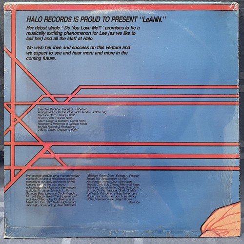 LeAnn “Do You Love Me?” SEALED RARE Private Label 1987 Vinyl 12” Single - Picture 2 of 2