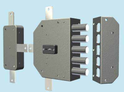 Serratura CR 3200-P Senza Scrocco - Per Porte A Entrata Sinistra, Cilindro A Pompa, 60mm - Foto 8