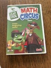 Leap frog mAth Circus video learn. Beginning math 2004