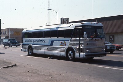 Original Bus Slide Charter Miller Transportation MCI Bus 1988 #11