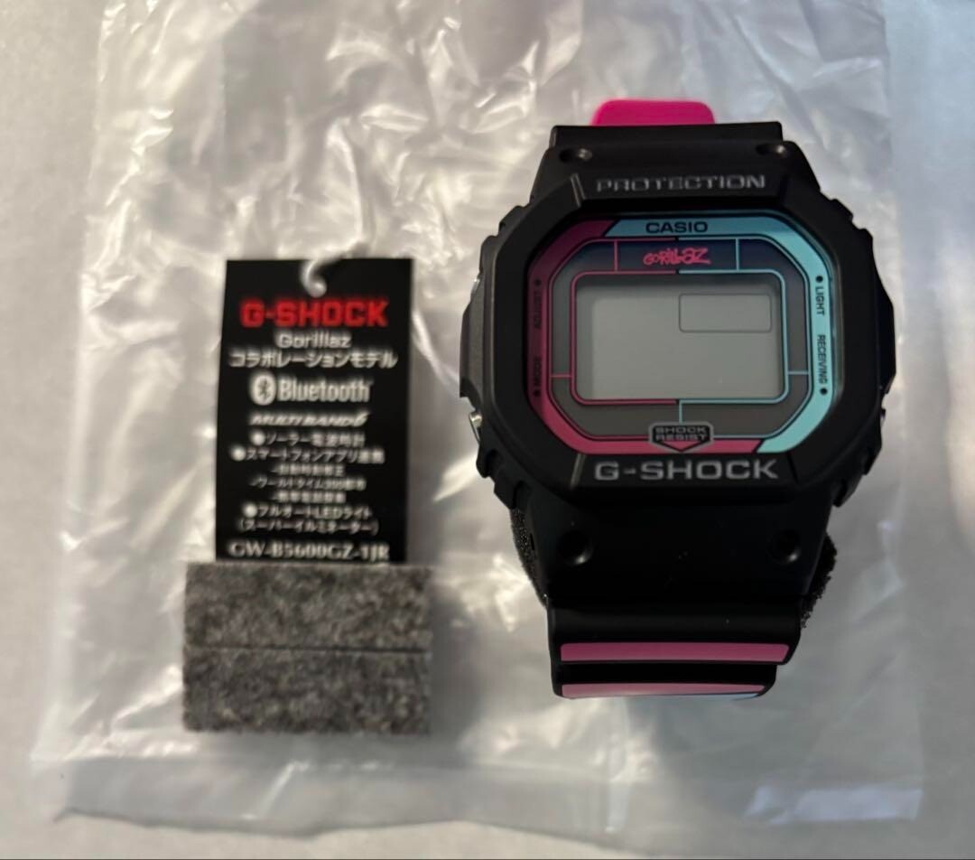 CASIO G-SHOCK × Gorillaz GW-B5600GZ-1JR Casio G-SHOCK GW-B5600GZ-1JR Gorillaz collaboration model