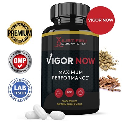 Vigor Now Men s Health Supplement 1484mg 60 Capsules