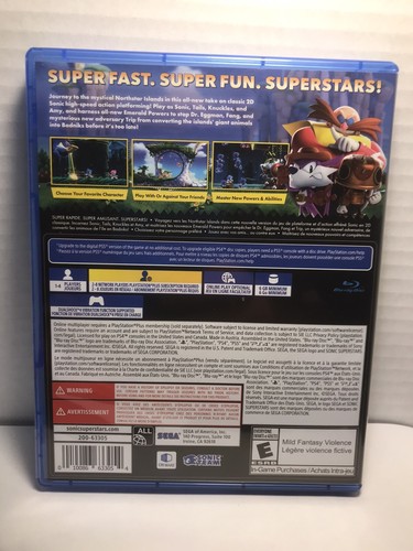 Sonic Superstars (Sony PlayStation 4, 2023) PS4 - Bild 2 von 2