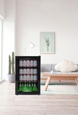 IGLOO  Glass Bar Fridge Door Mini Counter Top Fridge Bottle Cooler