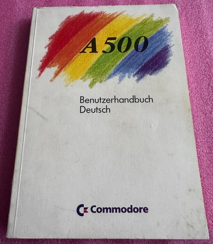 A 500 User Manual, Commodore, AMIGA, German #04 25