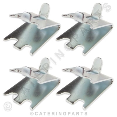 4 x REGALHALTER CLIPS KLAMMERN FÜR KÜHL-GEFRIERKOMBINATION WEINFLASCHE KÜHLBOX REGALE