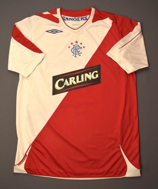 Rangers FC Scotland Jersey 2006-2007 Away M Shirt Mens ...