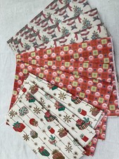 Vintage X10 1950s To 70s Printed Christmas Wrapping Paper 