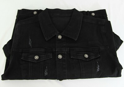 Style Jeans Wear Denim Jacket Black Size M NEW!