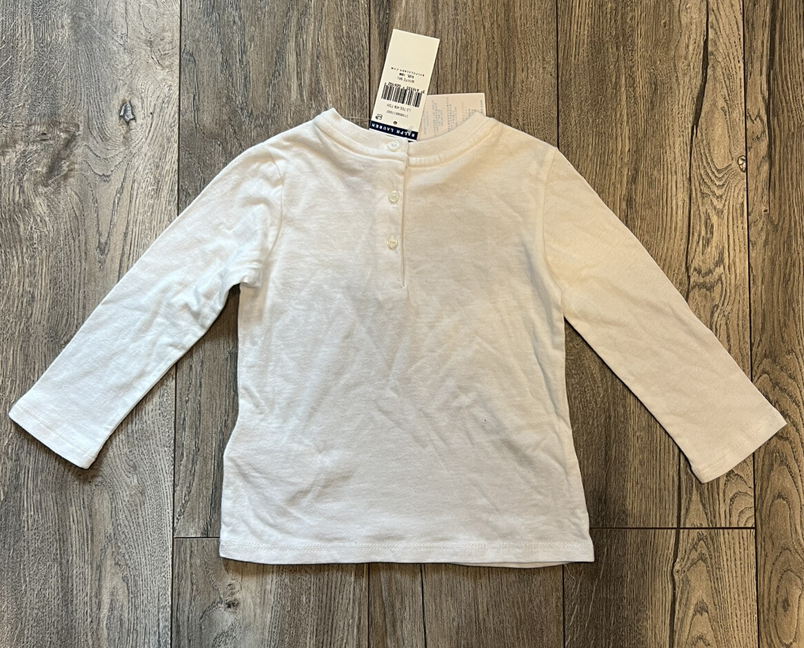 Polo Ralph Lauren Baby White Shirt 18 Months New With Tags eBay