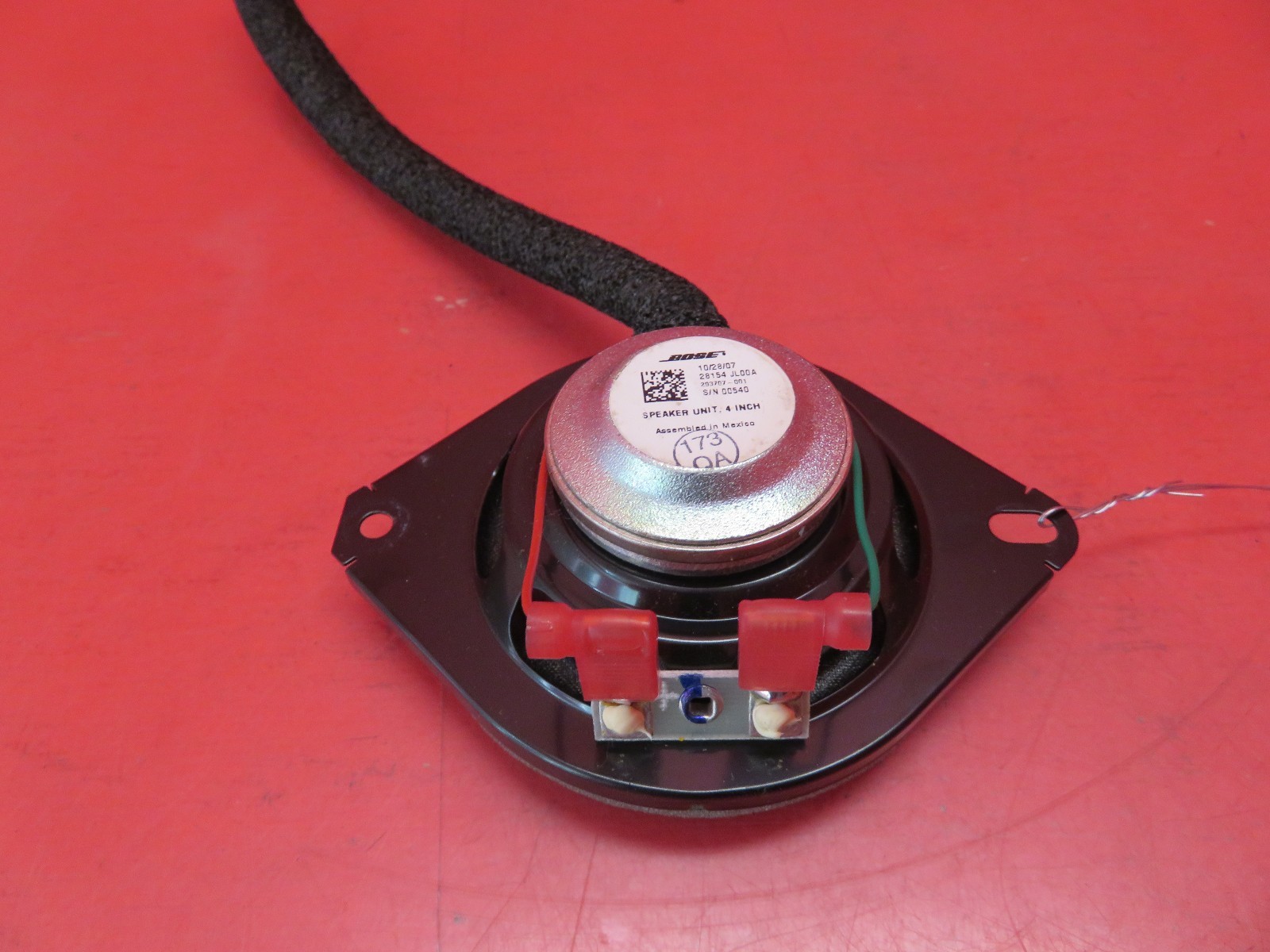 20082010 Infiniti G37S COUPE OEM RIGHT REAR QUARTER PANEL AUDIO