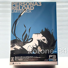 PERSONA 3 RELOAD LIMITED BOX 2024 Art book Soundtrack etc Goods only No game NEW