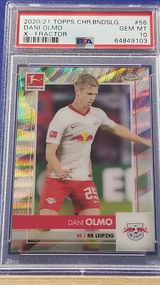 ダニ・オルモ A 2020-21 TOPPS CHROME MATCH ATTAX X-FRACTOR [ DANI OLMO