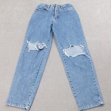 Jeans Women's JeanJer by Jordache Size 7/8 Distressed Inseam 27.5 Pockets-6