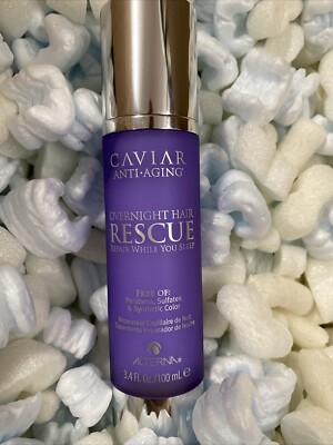 Caviar Anti Aging Overnight Hair Rescue Mask by Alterna 3.4  fl. oz.