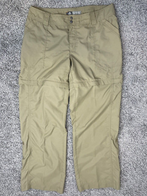 Nike ACG Women Beige Convertible Hiking Walking Pants size 10