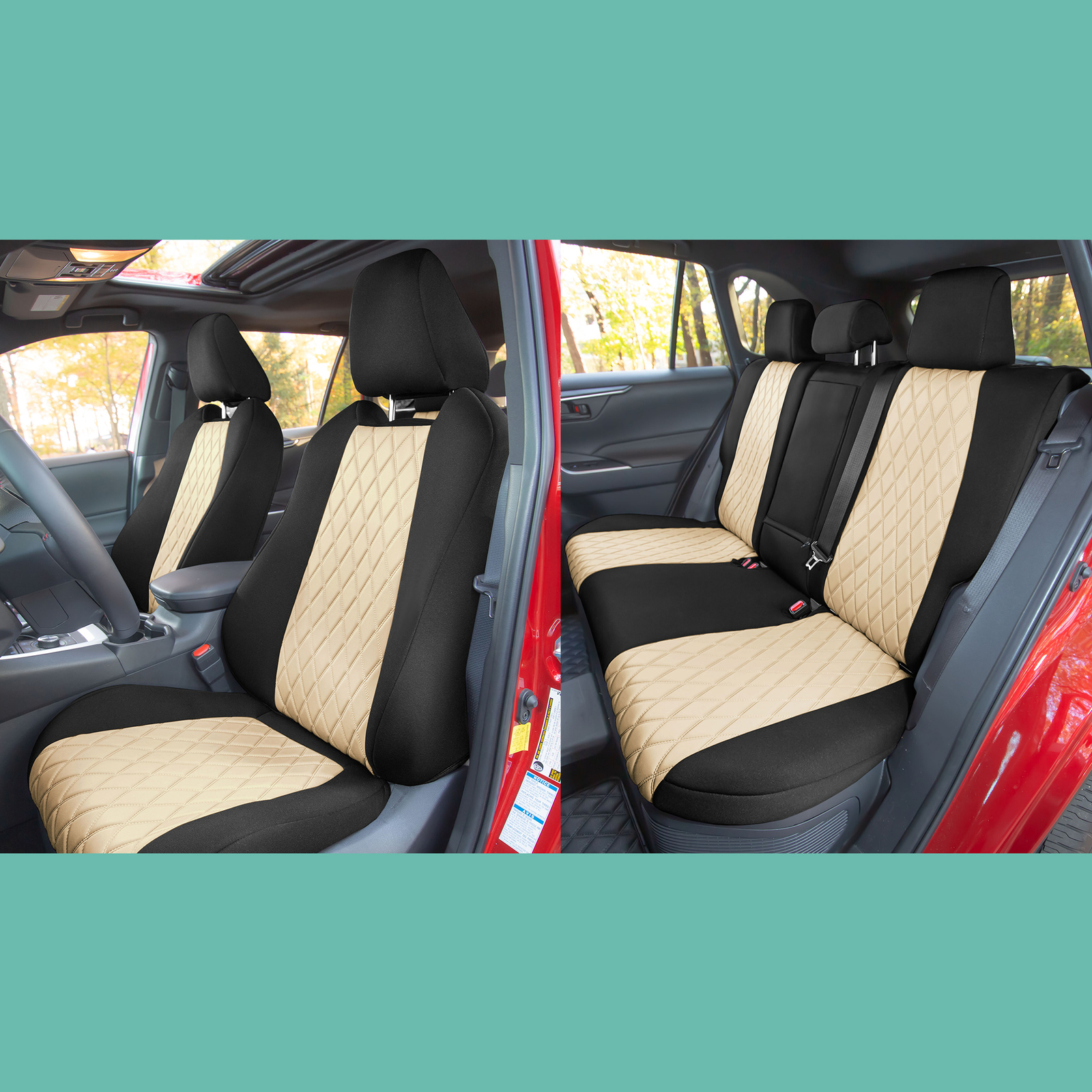 Toyota RAV4 2019-2024 XLE | LE | XLE Premium | Limited (Non-Hybrid) Seat Covers