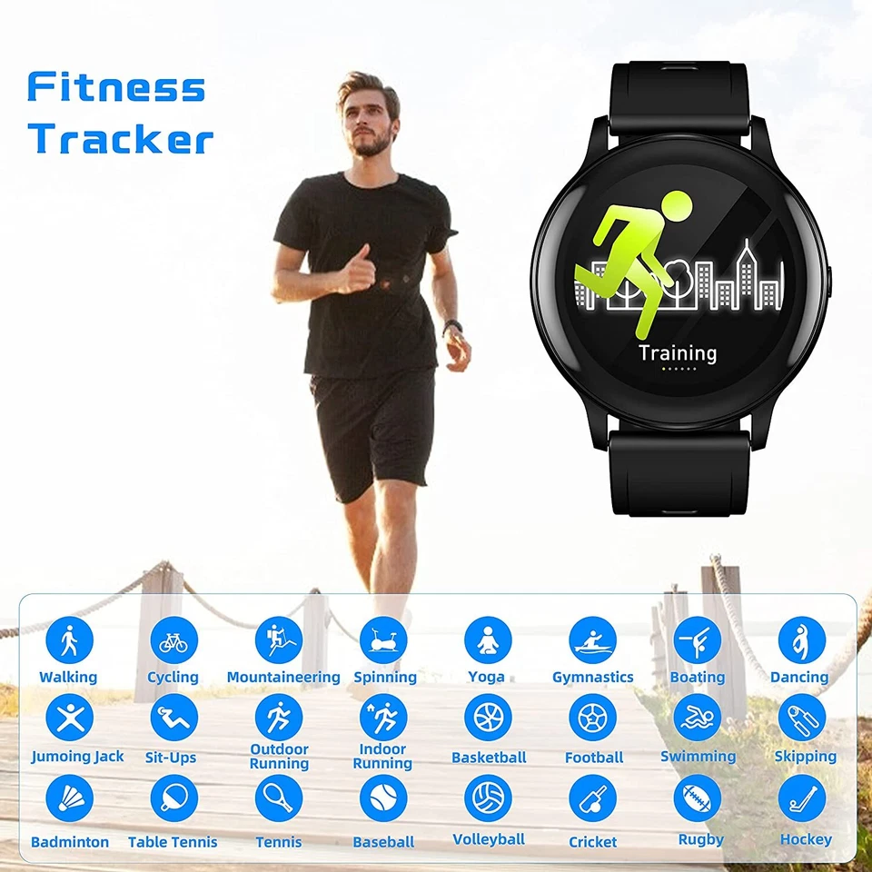 Eltern Geschenk! S27 Smart Watch 3.3cm Monitor Blood Oxygen &pressure Herz Rate - Bild 2 von 4