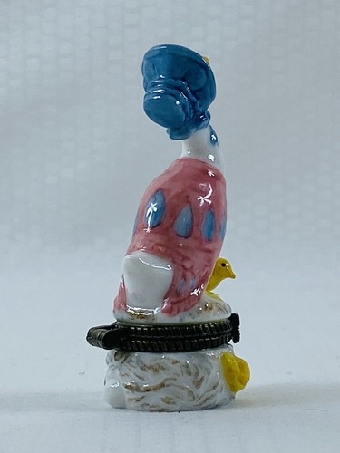 Vtg FW & Co Jemima Puddle Duck Beatrix Potter 1998 Trinket Box - Picture 5 of 15