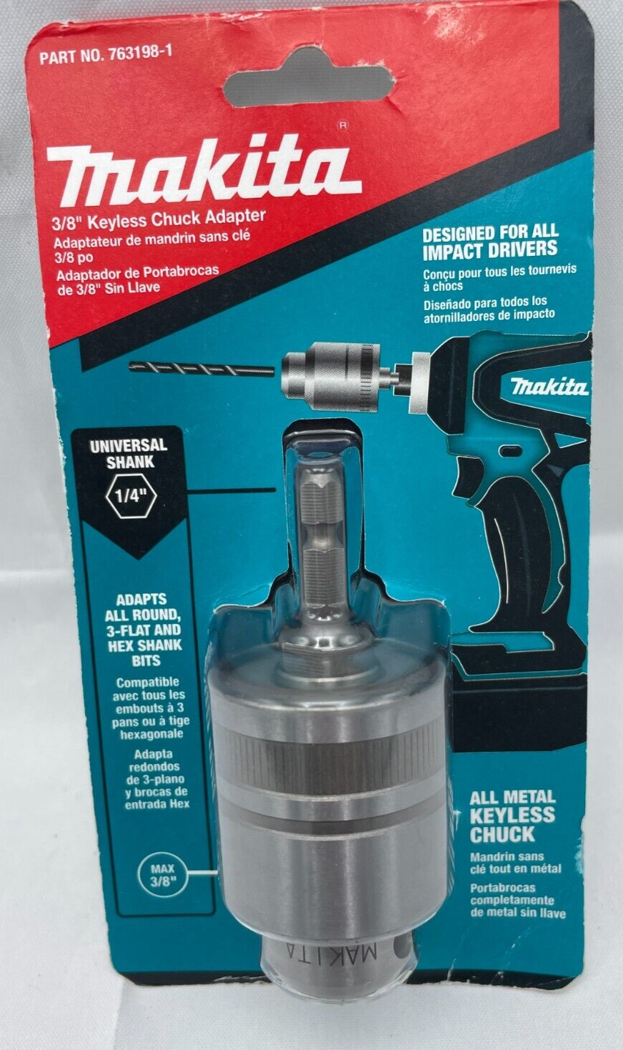 Makita 763198-1 Metal 3/8