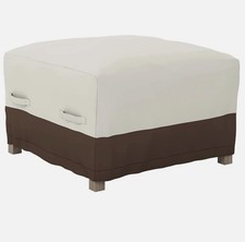 New Heavy Duty Outdoor Ottoman Patio Covers by Amazon Basics