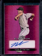 2024 Leaf Electrum Noble Meyer Auto Autograph Pink #/10