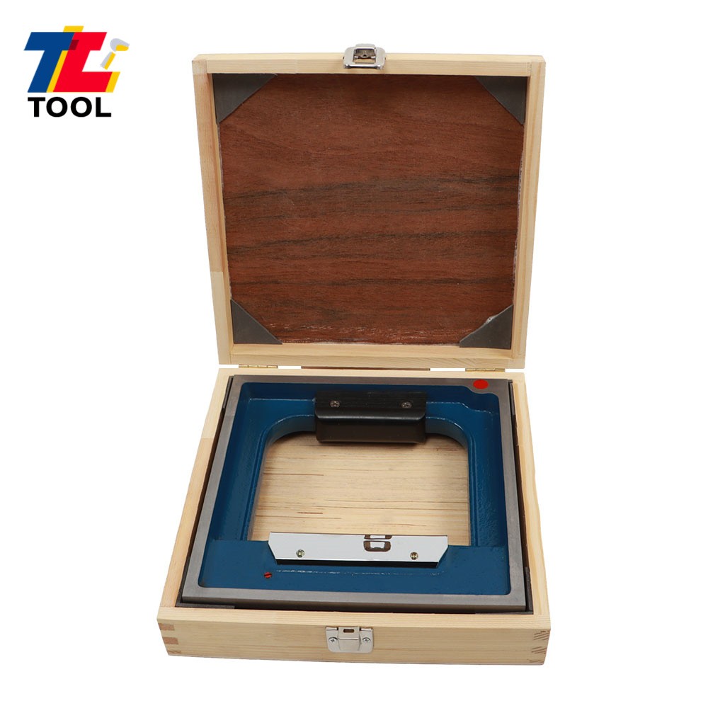 8" X 8" X 1-9/16" Precision Frame Spirit Balance Level  0.0002"/10" Accuracy