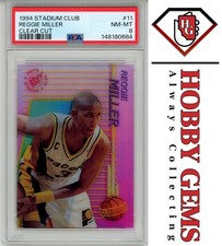 Reggie Miller Rookie Card and Autograph Memorabilia Guide 12