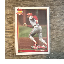 Topps 1991 Ozzie Smith St. Louis Cardinals #130 Collector's Edition (Tiffany)