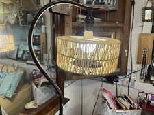 Boho Lamp Shade Woven Jute, Drum Style/ Farmhouse Or French design