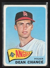 1965 Topps #140 Dean Chance - VG/EX Set Break!