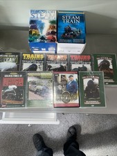 Big Job Lot Steam Railway Train DVD Bundle Job Lot