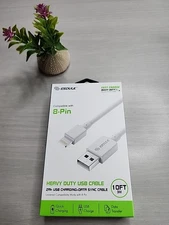 USB-A Charger Cable Fast Charge For iPhone SE X XR XS 11 12 13 14 Pro Max Plus